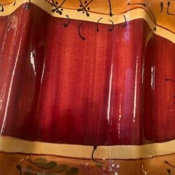 Ambiance Nanette Vacher Romance Three Part Serving Platter - Perfect. New - 16 1 - Picture 2 of 6